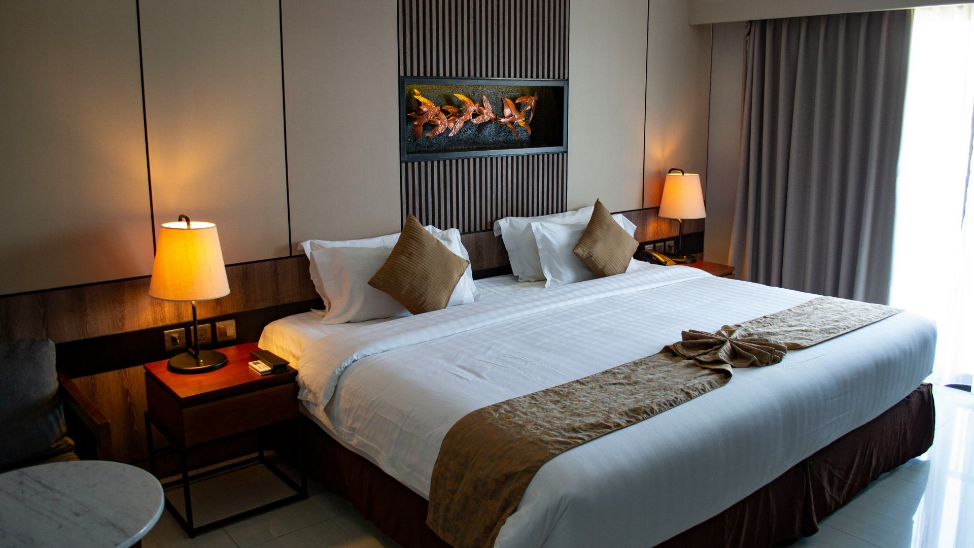 Hotel bed